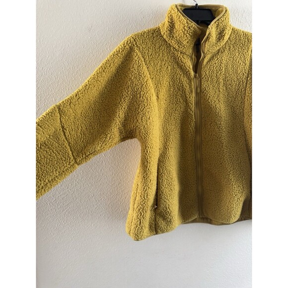 C9 Champion Women’s jacket Zip High Pile Teddy Jacket mustard size XL warm cozy - Picture 6 of 15